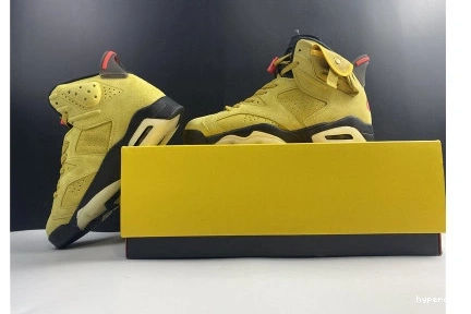 Hyperoad Travis 6 Air - “Yellow” Jordan x Scott 0822